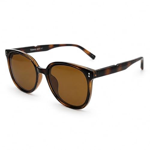 Vylenxio Oversized Square Polarized Sunglasses for Women men, UV400 Retro Vintage Shades, Classic Style, VY2518