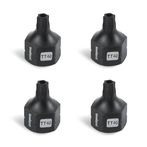 Image of toolant 3 /8 inch drive TT40 impact torx bit socket set 4PCS, Torx Drive, S2 Steel Air Drive Torx Socket set,Impact Grade,Anti-Roll Design