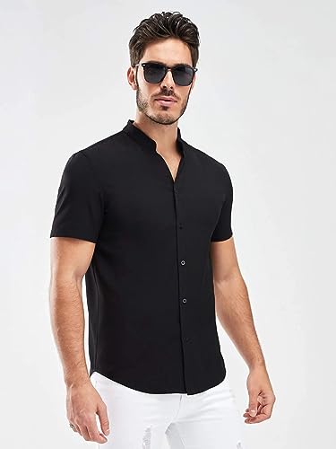 Image of J B Fashion Shirt for Men|| Casual Shirt for Men|| Men Stylish Shirt || Men Printed Shirt(Half-Plain)