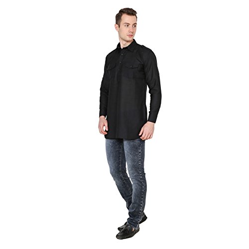 Kurta Pathani royal de mezcla de seda ropa étnica tradicional india premium para caballero
