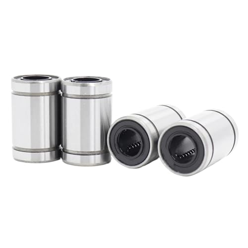 Roulement linéaire LM8UU pour éliminer le jeu mécanique sur les axes de rails circulaires, 4pcs