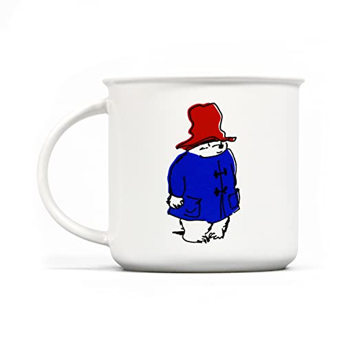 Half Moon Bay Paddington Bear Enamel Mug - 350ml - Adventures of Paddington - Work and Coffee Gifts, Multi, 10 x 10,6 x 12,4 cm