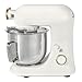 Beautiful 6 Qt Tilt-Head Stand Mixer with Dough Hook, Flat Beater, Balloon Whisk, Pastry Beater & Slicer/Shredder Set, White Icing by Drew Barrymore