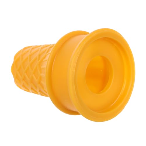 VICASKY Simulation Ice Cream Cone Real Ice Cream Cone Decoration for Dessert Shop Photo Session