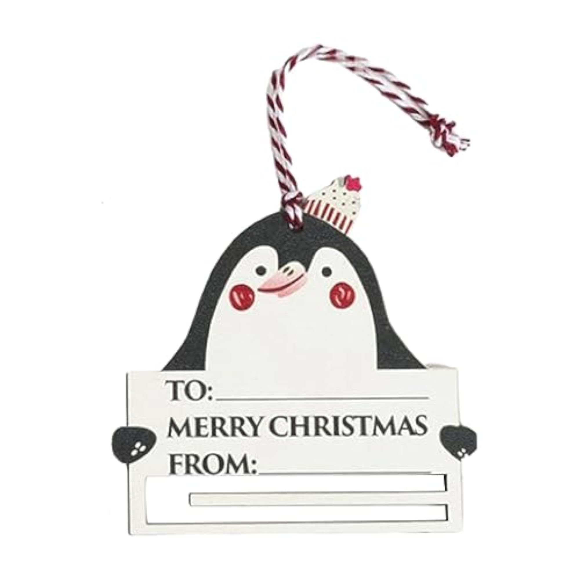 Christmas Penguin Money Holder for Cash