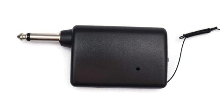 Image of kh Wireless Microphone or Wired Mic Both Options, Handheld Dynamic Mic System Set with Receiver, 6.35mm(1 /4'') Plug, for Karaoke, Voice Amplifier, PA System, Singing Machine