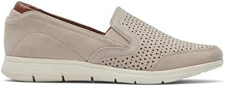 Cobb Hill Women's Lidia Slipon Loafer Flat, Dove Nubuck, 11 Wide | Image 2
