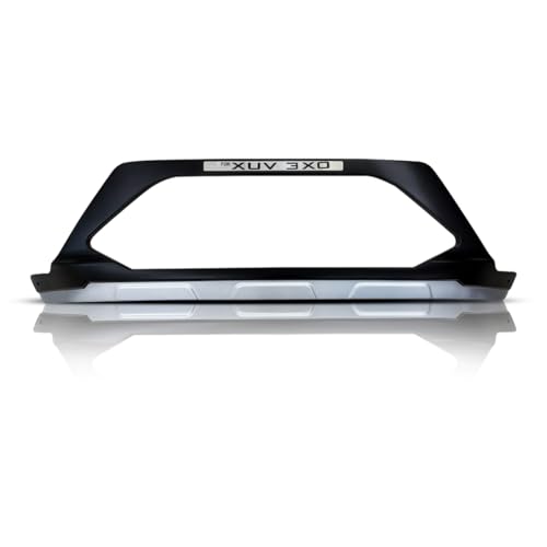Image of Acrylonitrile Butadiene Styrene (ABS) Front & Rear Bumper Protector Guard for Mahindra 3XO