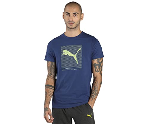 Men's Stylish Graphic Tee IV | 100% Cotton Regular Fit T-Shirt for Men | Solid Graphic T-Shirt | Lightweight Crew Neck Tee for Casual Style, Sports & 