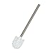 Produktbild Bisk WC-Ersatz-Chrom Griff Bürste Kopf, Weiß, 6,5 x 36,5 x 6,5 cm, 63500
