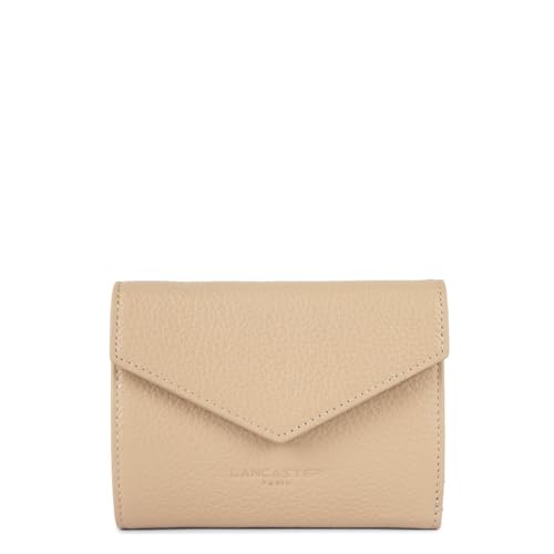 Bolso unisex Lancaster Foulonné PM beige, el complemento perfecto para la oficina o tus viajes.