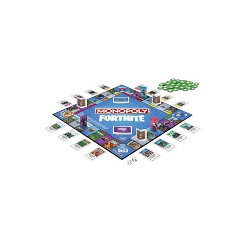 Monopoly Fortnite, Jeu de Société, Jeu de Plateau, Version Francaise