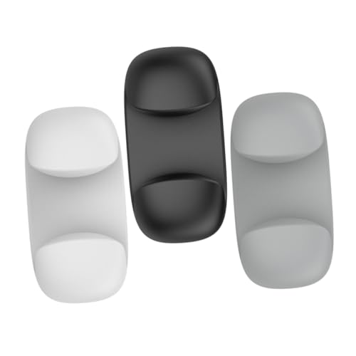 Cabilock 3pcs Rice Holder Wall-Mounted Spoon Stand for Rice Cooker Accessories Versatile Kitchen Storage for Cooking Tools Space-Saving Hook for Organization