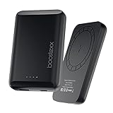 MagSafe BOOSTEXX 5000mAh EXTERNER AKKU Powerbank, Magnetladegerät , mit Usb-C und Usb-A eingängen ,Externer Akku für iPhone 12 Mini/12/12Pro/12Pro Max/Samsung/Huawei