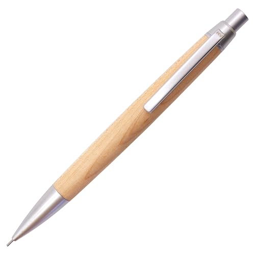 クラフトA メープル杢　シャーペン　0.5 杢軸シャーペン】きはだ（黄檗） 「縮み杢」極上 / 0.5mm