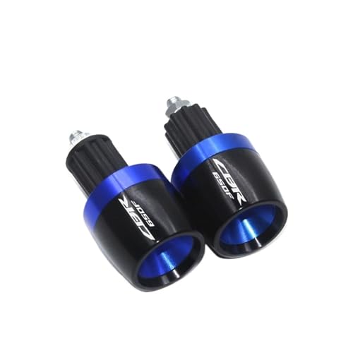Poignées de guidon moto avec embouts de contrepoids CBR650F 22mm