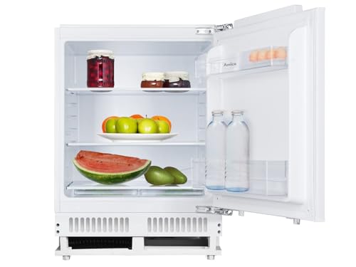 Amica UVKSS 351 901 / Unterbau-Vollraum-Kühlschrank / 820 mm Nische/Festtür-Technik/elektronische Steuerung/Inverter-Motor