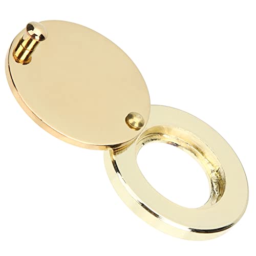Door Peephole Cover Rotary Tool Accessories Door Viewer Peephole Cover Door Viewer Cover Only Switch Necessity Cover Plate Door Hole Cover Copper Golden To Rotate Security Door #TOP30