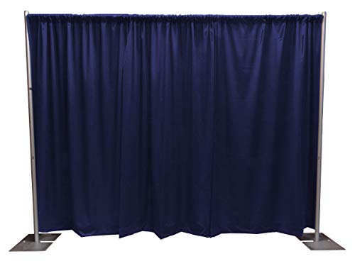 Onlineeei Bbd9990810Cdpr290 Premier Portable Backdrop Kit 8' X 10', Navy Blue #TOP4