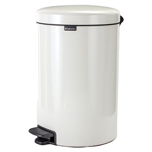[ �u���o���V�A ] Brabantia ���ݔ� 20L �y�_���r�� �\�t�g�N���[�W���O �y�_���� �j���[�A�C�R�� 11 18 46 �z���C�g Treteimer 20 L mit Kunstoff- und Bioeinsatz White �C���e���A 