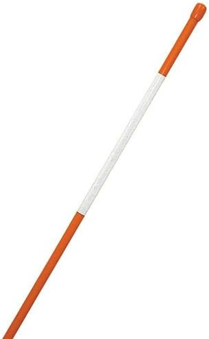 Miniatura 2 de Estacas reflectantes de fibra de vidrio de 4 pies, paquete de 25 (amarillo)