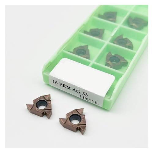 Insert carbure 16IRM 3.0ISO LF6018 pour filetage de haute précision - 3