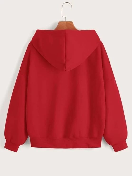 Image of Women Cotton Zipper Hoodie
