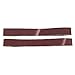 10pcs Alumina Abrasive Belt Sanding Band Grinding Polishing Sandpaper Straps 533x30mm High Performance Aluminum Oxide for Woodworking Metalworking Industrial Use (600# Level Connection)