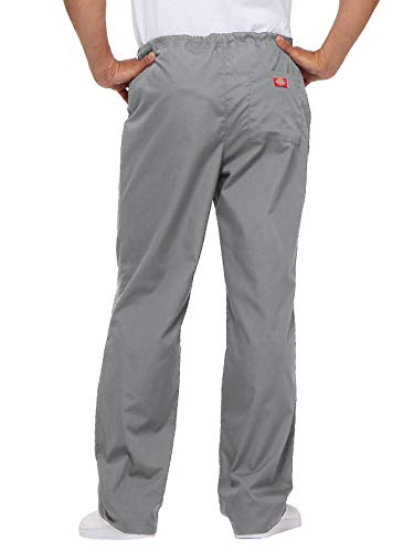 Dickies EDS Signature Scrub Pants for Men Drawstring with 2 Pockets Grey 3XL - image 2