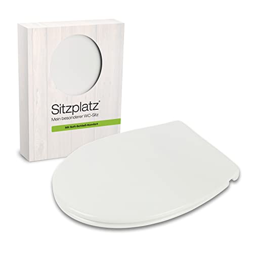 Sitzplatz Siena 21844 3 Toilet Seat with Soft-Closing Comfort White