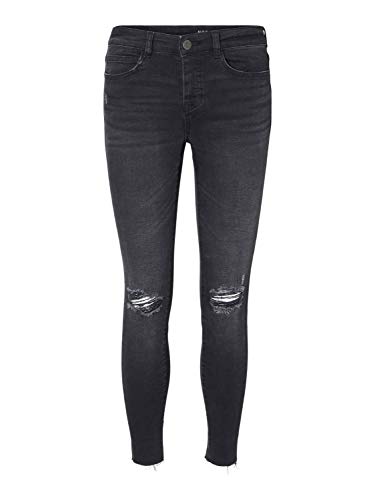 Noisy may Damen Nmlucy Nw Ankl Jns Az088bl Bg Noos Jeans, Black Denim, 29W...