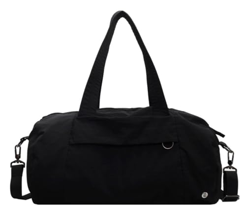 Large Crossbody Bag Women Vegan Waterproof Shoulder Purse Lightweight Nylon Quilted Tote Hobo Purse Adjustable Strap