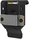 MELOTOUGH Support de mesure de bande, Découpe de ceinture de mesure, Holster de mesure du tape, Clip de ceinture d'outil, Support de bande de mesure pour la ceinture (noir)