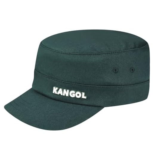 Kangol Flexfit Urban Army Cap by Women/Men - Military Women´s with Peak, Closed Back, Peak Summer All-Season - XXL (62-63 cm) Dark Green