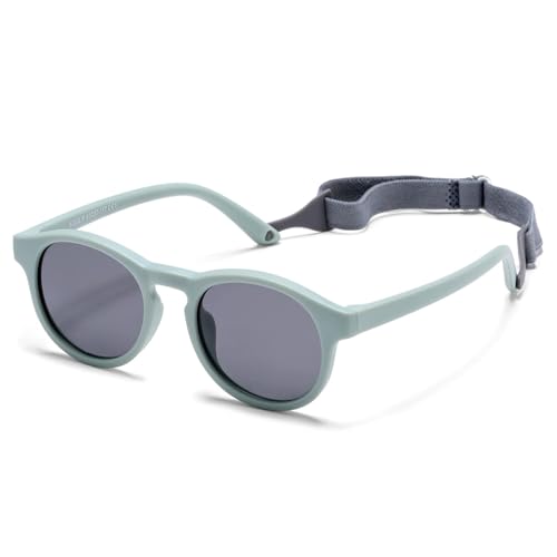 BinXiaoQin Baby Sonnenbrille Kinder 2 Jahre,Sonnenbrille Kinder 6-24 Monate...