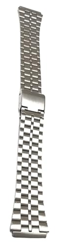 Pulseira Relógio Aço Vintage 18mm para modelo F91W e outros.LC120 (18mm, Prateado)