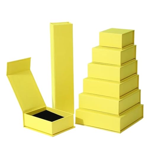 }OlbgNVF^^Mtg{bNX  ap[eB[ WG[ O lbNX (Yellow,5.5X5.5X3.2CM_12PCS)