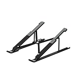 ナカバヤシ(Nakabayashi) Digio2 ノートパソコンスタンド 折りたたみ 軽量 ブラック Z8917