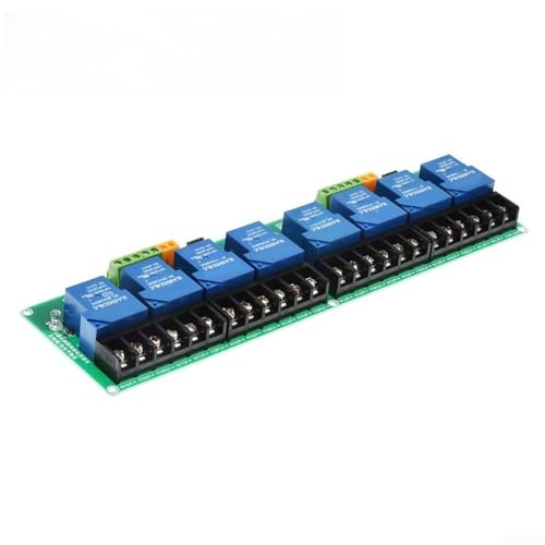 Module de relais 8 canaux 24V 30A avec isolation optocoupleur pour automatisme PLC