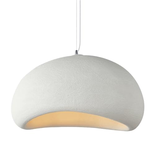 Chandelier en polystyrène japonais et abat-jour pour luminaire de plafond E27