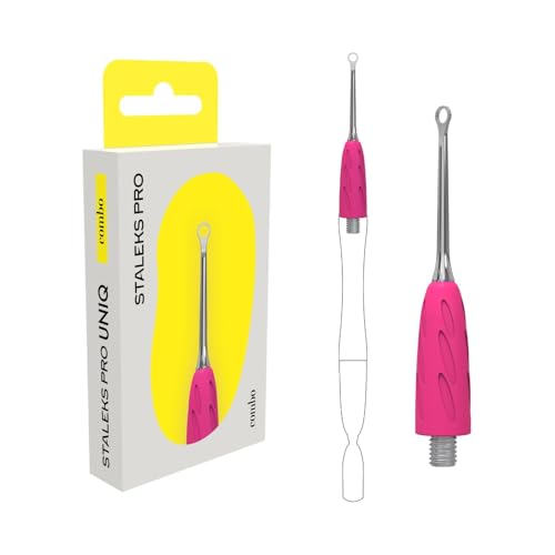 STALEKS PRO by Natury Nails Spintore parte intercambiabile. Acciaio inossidabile e silicone sterilizzabile. Manicure e pedicure. GUMMY Combo (UNIQ 11)