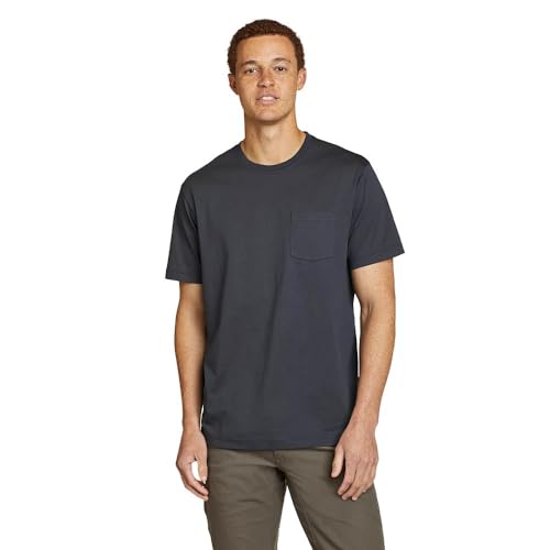Eddie Bauer Men's Legend Wash 100% Cotton Short-Sleeve Pocket T