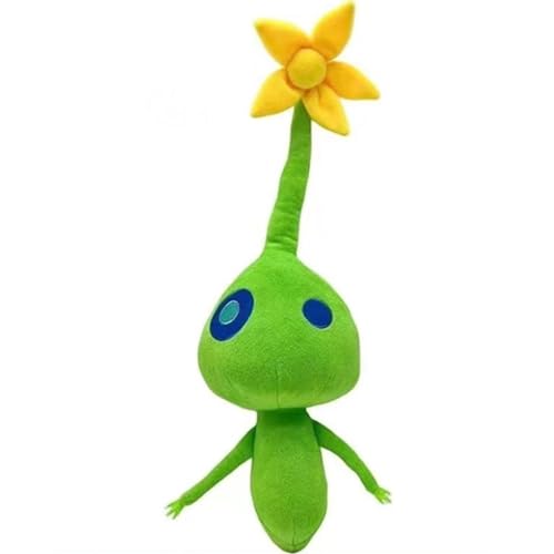 OUKEYI Pikmins Plush Toy 42cm Ice Pikmin Oatchi Plush Toy Pikmins Flower Stuffed Toys Stuffed Animals Soft Plush Figure Doll Toy for Kids Fans Game Gifts