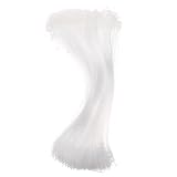 Gatuida 1000pièces Boucle De Sécurité Noire Fermoir à Pression Attache Pour Étiquette Plastique Pour Vêtements Et Accessoires De Magasin