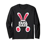 Süßer Papa Osterhase Dad Papi Häschen Vater Ostern Langarmshirt