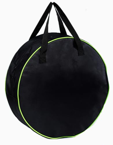 INLETTER Round Cable Organizer Bag - Heavy Duty Water Resistant Cable Management Storage Bag - Perfect for Jumper Cables, RV Sewer Pipe, EV Charging Cord Storage, Camper and Garden Hoses