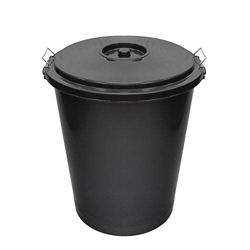 WOLFPACK LINEA PROFESIONAL - Cubo Basura Plastico Comunidad Con Tapa 50 Litros