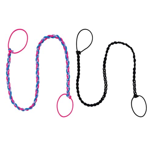 Confezione Da 2 Elastici Per Capelli, Elastici Per Capelli, Fascia Intrecciata, Fascia Sportiva, Utilizzabile Per Nuoto, Immersioni, Ciclismo, Yoga