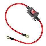 Aboiledy DC12 V Inline przełącznik przewodowy DC12-24 V DPST Dual Boczny przełącznik okablowania do motocykla i samochodu, wł./wył. dwustronny przełącznik okablowania