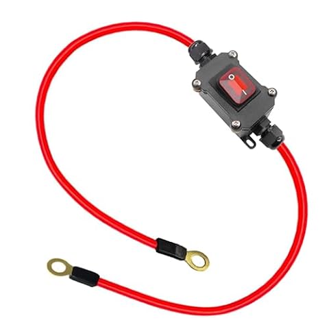 Aboiledy DC12 V Inline przełącznik przewodowy DC12-24 V DPST Dual Boczny przełącznik okablowania do motocykla i samochodu, wł./wył. dwustronny przełącznik okablowania